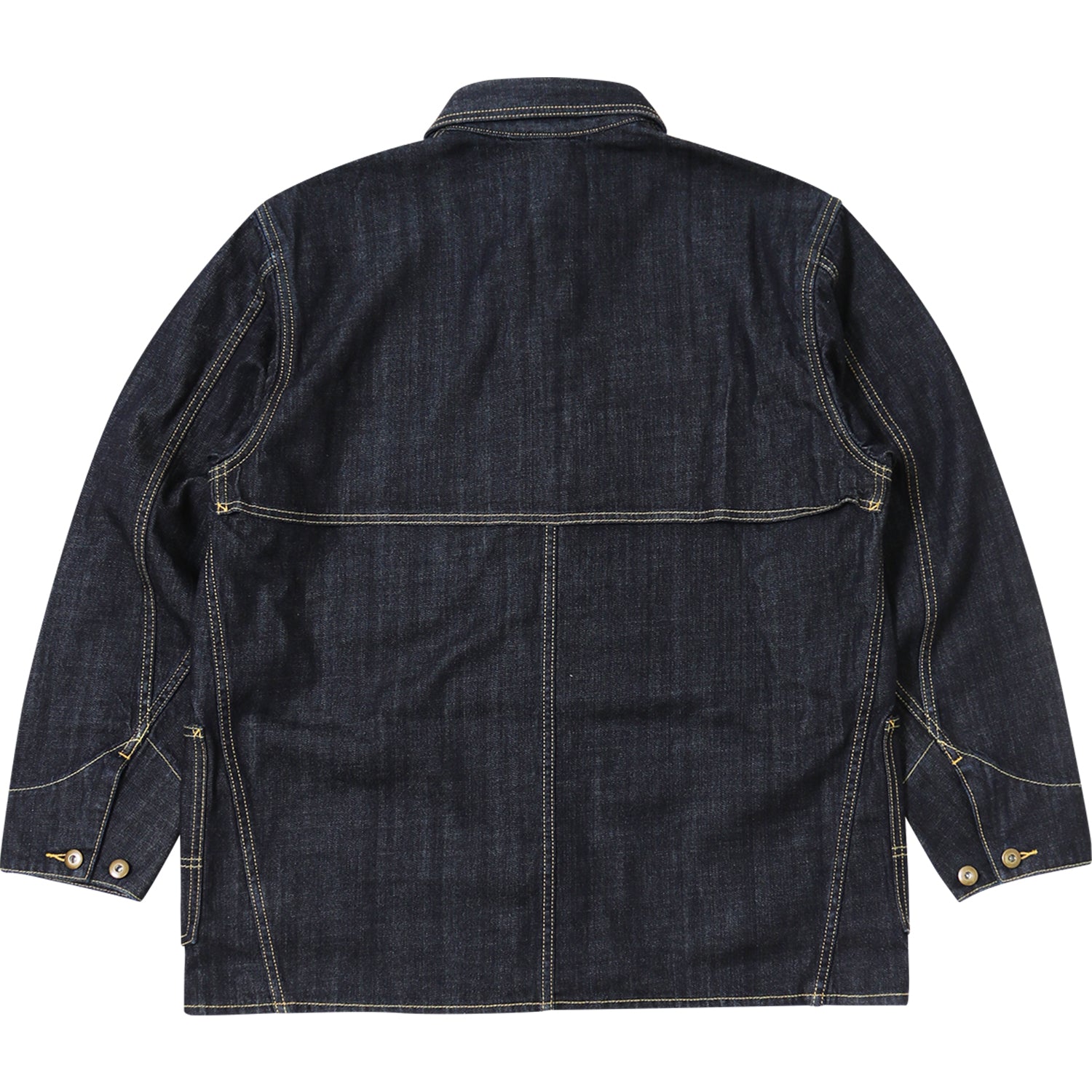 【COMMON EDUCATION】DENIM MACKNAW COVERALL JACKET デニムマキノ カバーオール