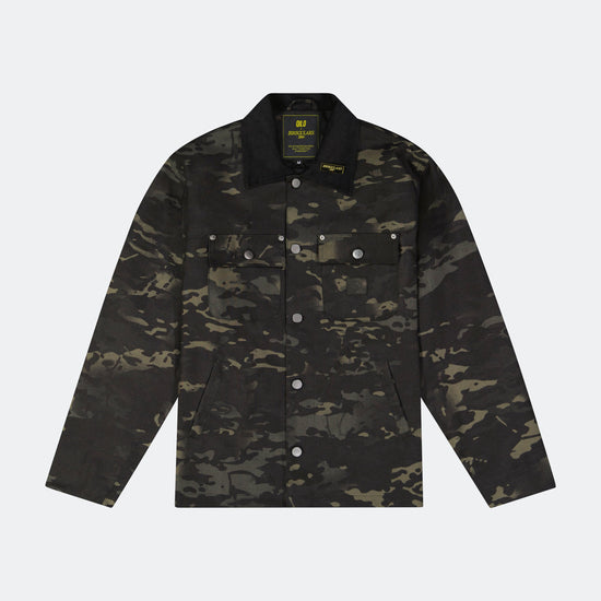 【QILO TACTICAL×IRREGULARS】Trucker Jacket in Multicam Black キロタクティカル ...