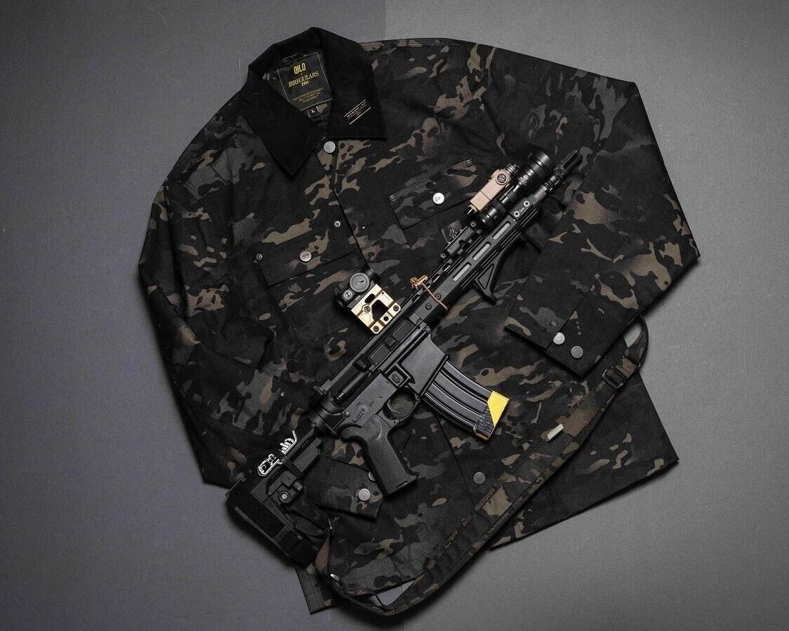 【QILO TACTICAL×IRREGULARS】Trucker Jacket in Multicam Black キロタクティカル