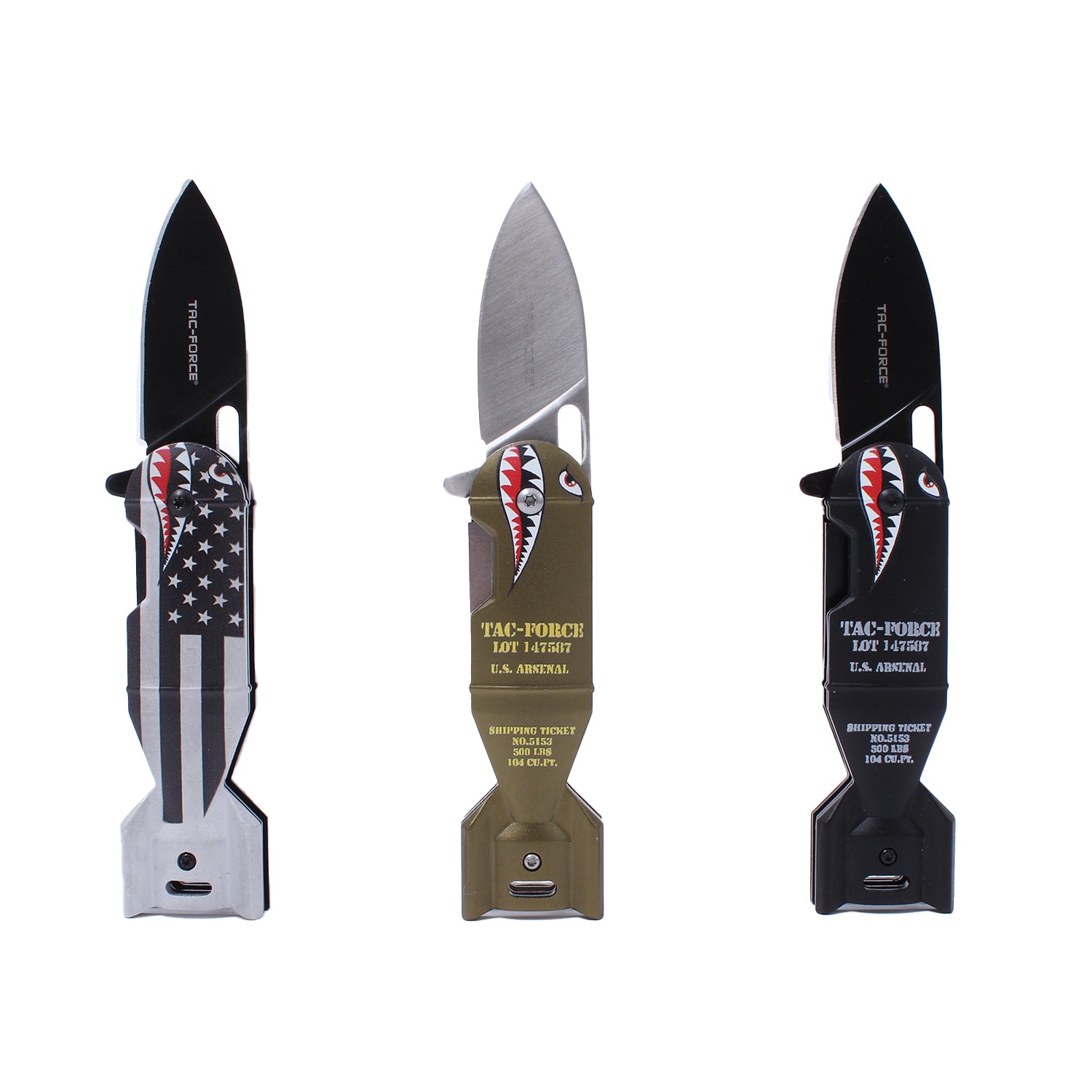 TAC-FORCE】Shark Bomb Knife – GEARS by MFL Magazine