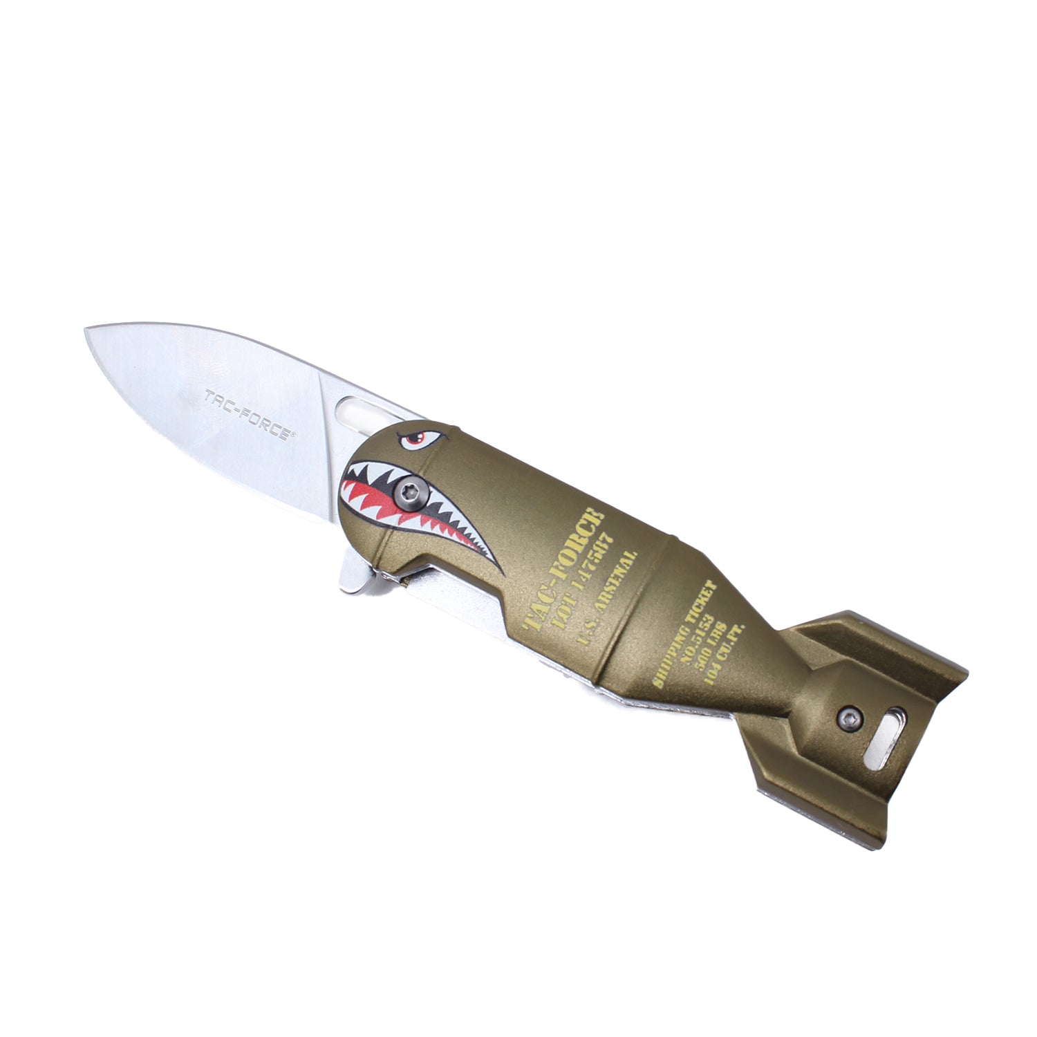 TAC-FORCE】Shark Bomb Knife – GEARS by MFL Magazine